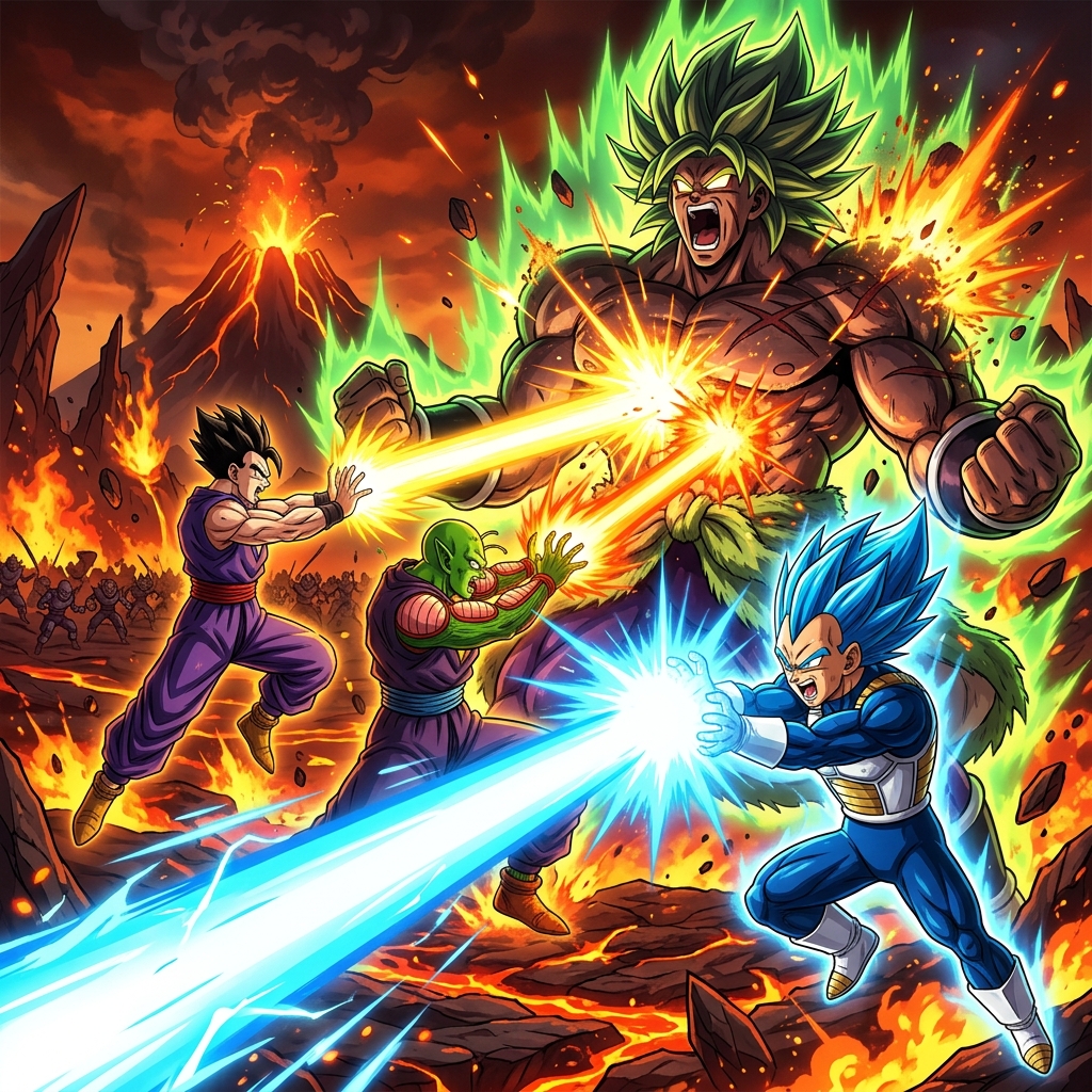 Đại Chiến Boss Broly & Cell Max